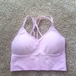 NVGTN Blush Flourish Seamless Bra